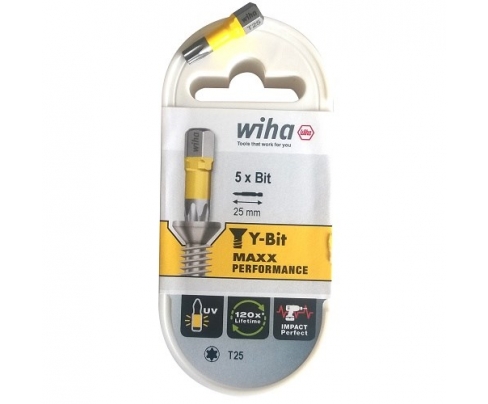 Набор сменных бит Wiha Y bit Phillips PH3 7011-Y903 41587, 5 шт.