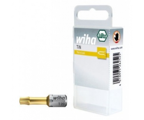 Набор бит Wiha TORX TiN Torsion 7015 TiN 34751 Т30, 2 шт.