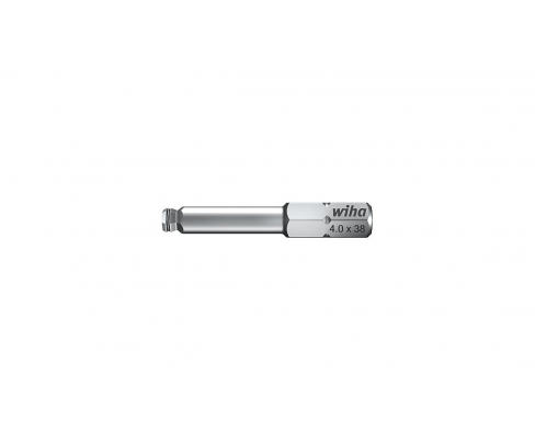 Бита Wiha Standard HEX MagicRing ball end 7017R Z 22962 6,0 x 38 со сферической головкой