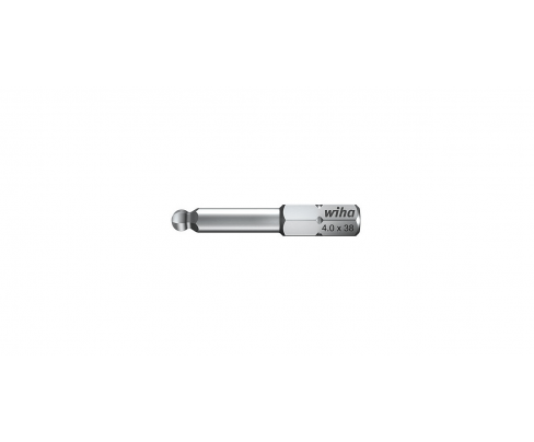 Бита Wiha Standard HEX ball end 7017 Z 01738 4 x 38 со сферической головкой