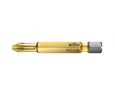 Бита Wiha TiN Torsion Pozidriv 7042 TiN 04865 PZ2 x 50