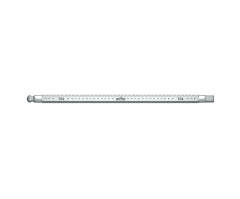 Комбинированное жало Wiha System 6 284 00635 2,5 x 2,5 HEX ball end HEX