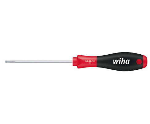 Отвертка Wiha SoftFinish Slotted 302 00695 4 x 200 шлицевая