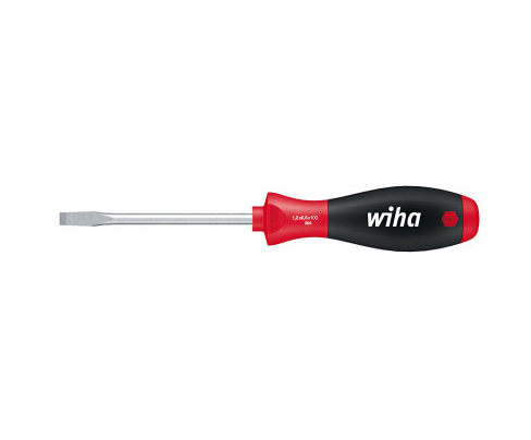 Отвертка Wiha SoftFinish Slotted 302 00704 6,5 x 100 шлицевая