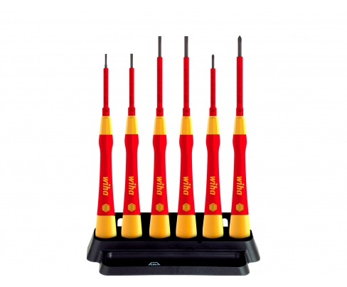 Набор диэлектр. отверток Wiha PicoFinish electric 2270P K6 38996, 42989 SL PH