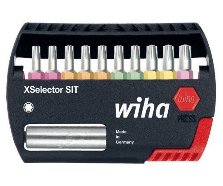 Набор с битами HEX Wiha XSelector SIT 7944-995 27321, 11 предметов