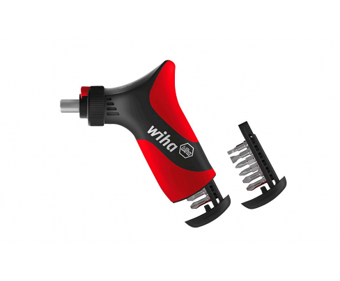 Магазинный держатель бит Wiha Topra 2K SB 28201-01 39136 SL PH PZ в блистере