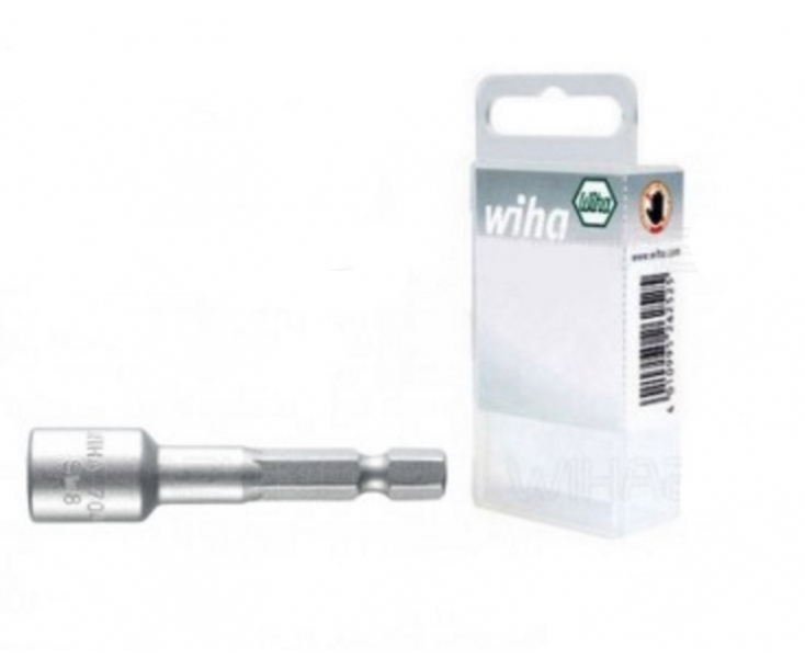 Бита Wiha Standard 7044 M 38721 SW8,0 головка для торцевого ключа в пластиковой коробке