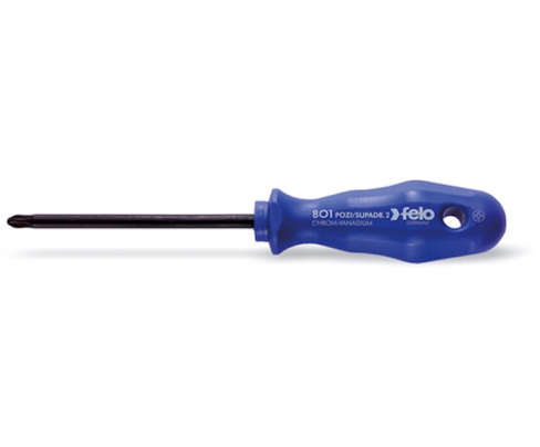 Отвертка Felo серия 800 PZ2 x 100 крестовая Pozidriv 80120390