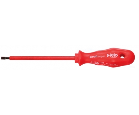 Отвертка шлицевая диэлектрическая Felo Super profi серия 600 6,5 x 150 61306590