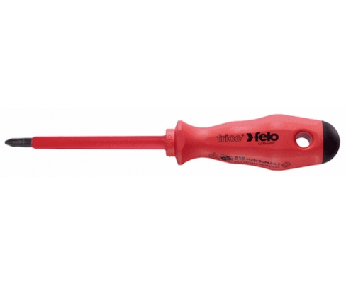 Отвертка крестовая Pozidriv диэлектрическая Felo frico серия 500 PZ2 x 100 51520390