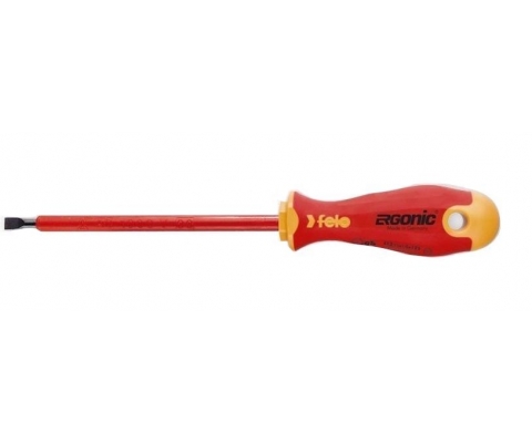 Отвертка шлицевая диэлектрическая Felo Ergonic серия 400 6,5 x 150 41306590