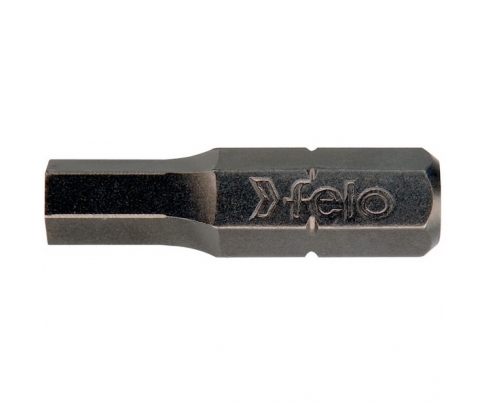 Бита Felo Industrial для винтов с внутренним шестигранником HEX серия 024 М2,5 x 25 02425010