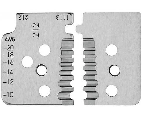 1 пара запасных ножей для KN-121213 Knipex KN-121913