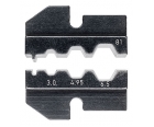 Плашка опрессовочная для штекера Harting для световодов Knipex KN-974981