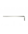 Шестигранный штифтовый ключ Wiha 352 01208 6 х 184 длинный никелированный