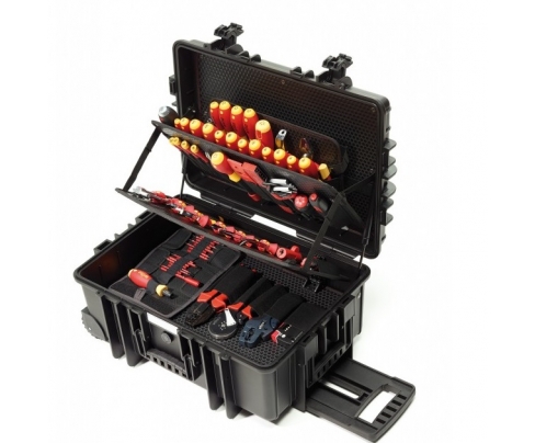 Набор инструментов для электриков Competence XXL II Wiha 9300-704 42069, 115 предметов