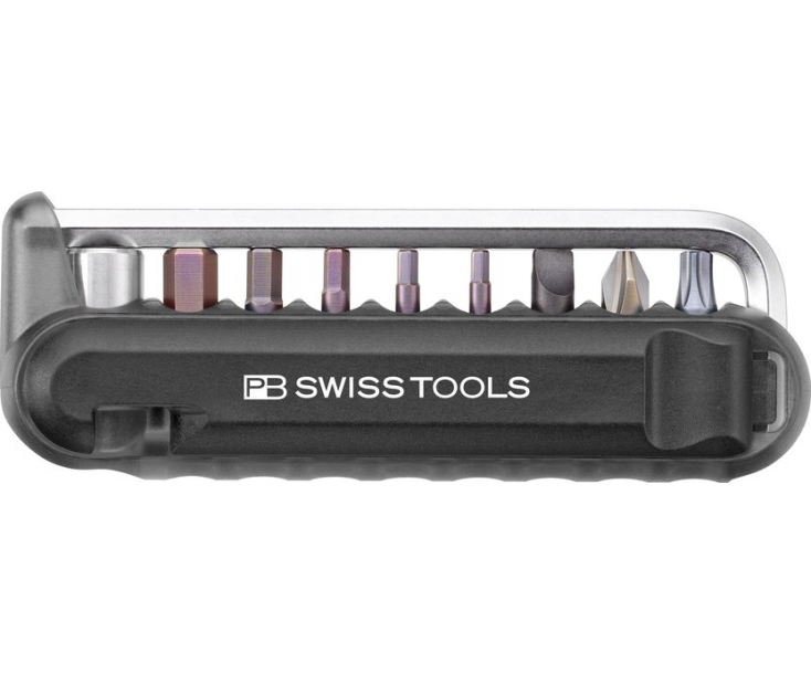 Набор сменных бит SL PH TX HEX формы C6,3 PB Swiss Tools PB 470.Black 10 шт. 0.8 x 5.5