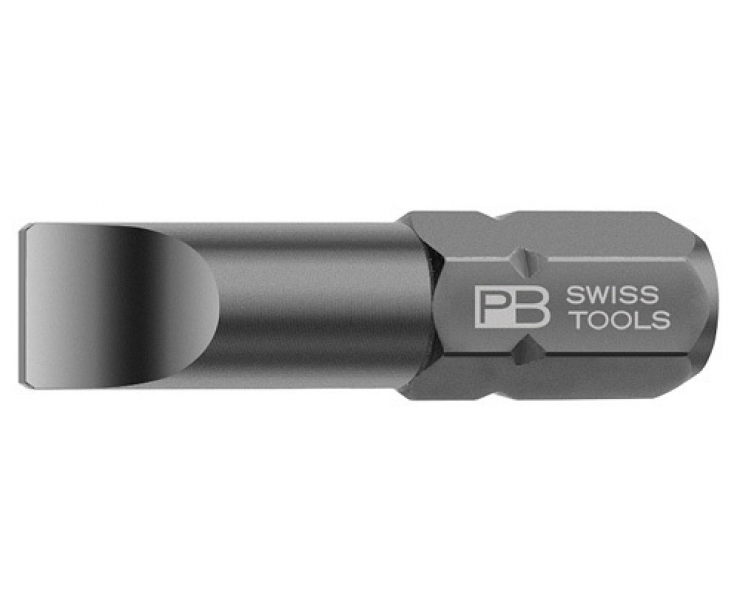 Бита шлицевая PrecisionBits C6,3 с внешним шестигранником 1/4 PB Swiss Tools PB C6.135/1 0.5 x 3.5