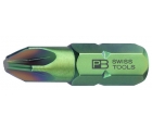 Бита крестовая Pozidriv PrecisionBits C6,3 с внешним шестигранником 1/4 PB Swiss Tools PB C6.192/4 PZ4