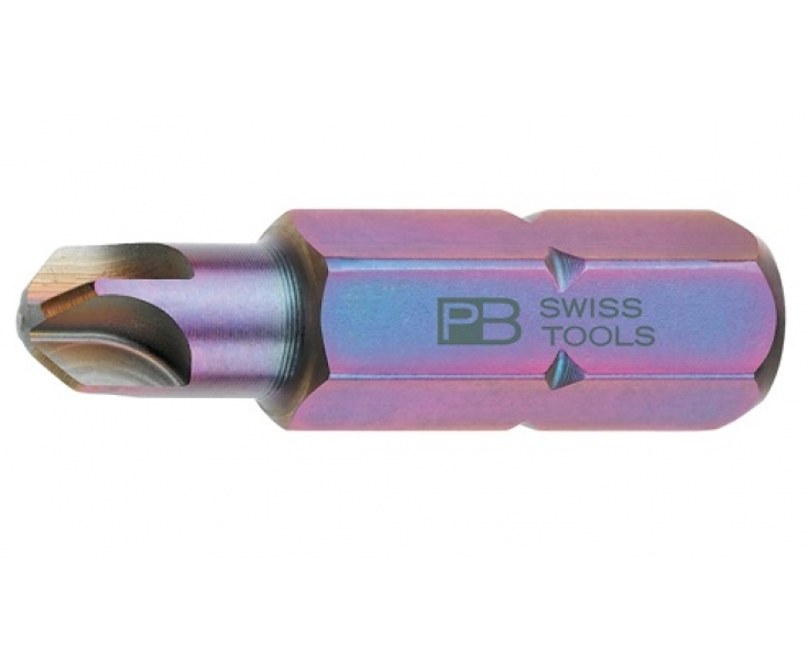 Бита TorqSet PrecisionBits C6,3 с внешним шестигранником 1/4" PB Swiss Tools PB C6.187/3