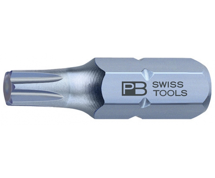 Бита TORX PrecisionBits C6,3 с внешним шестигранником 1/4 PB Swiss Tools PB C6.400/7 T7