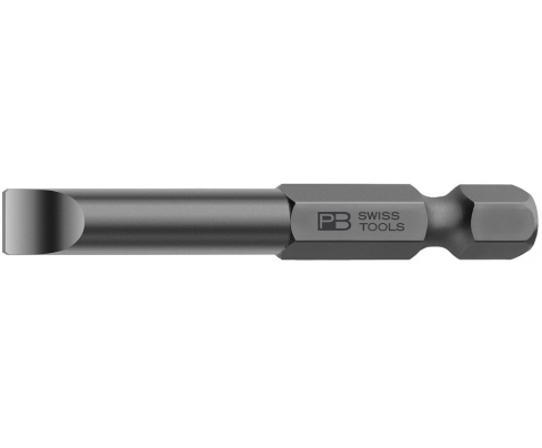 Бита шлицевая PrecisionBits E6,3 с внешним шестигранником 1/4 PB Swiss Tools PB E6.100/6 1.6 x 10