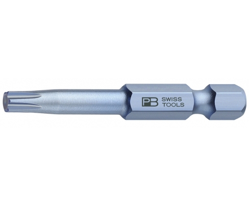 Бита TORX PrecisionBits E6,3 с внешним шестигранником 1/4 PB Swiss Tools PB E6.400 / 4-50 T4
