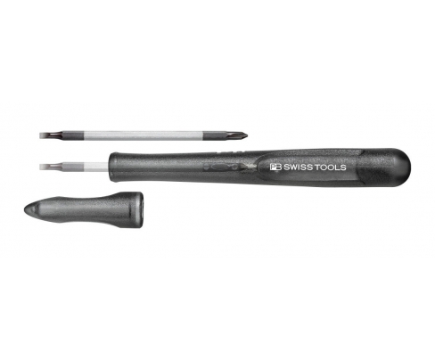 Отвертка прецизионная PB Swiss Tools со сменным жалом SL PH PB 168.00-30 BK черная