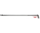 Ключ штифтовый HEX длинный PB Swiss Tools PB 2212.L 10 со сферической головкой угол 100º M10
