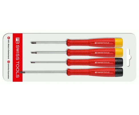 Набор прецизионных отверток HEX Swiss Tools PB 8625.CN 4 шт.