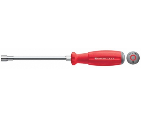 Отвертка-торцовый ключ HEX Nut SwissGrip PB Swiss Tools с шестигранной насадкой PB 8200.S 10-160 M10