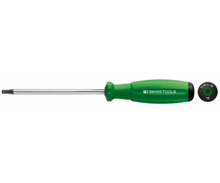 Отвертка TORX SwissGrip PB Swiss Tools PB 8400.10-70 YG T10