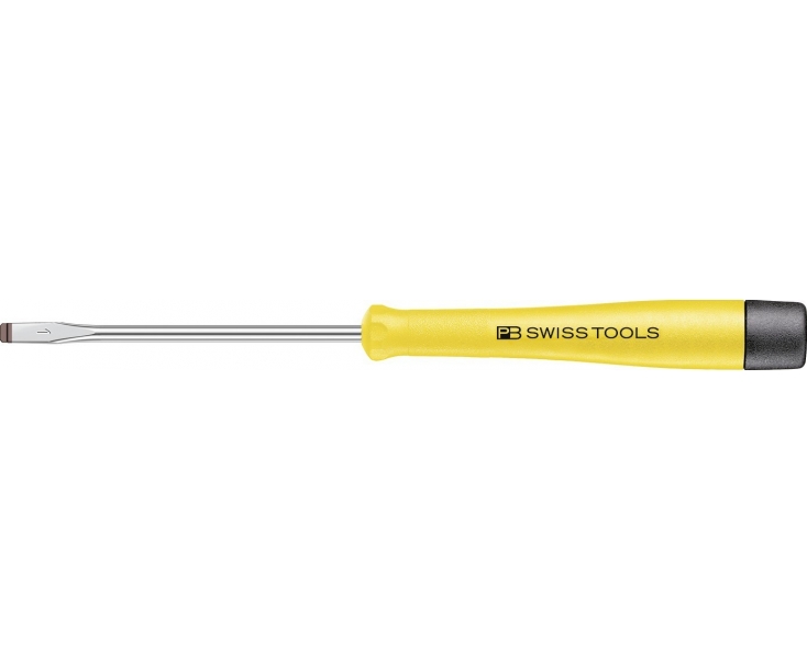 Отвертка шлицевая прецизионная антистатическая ESD PB Swiss Tools PB 1120.0-60 0.4 x 2.5