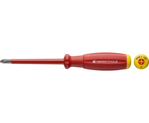Отвертка SwissGrip  крестовая диэлектрическая Phillips VDE PB Swiss Tools PB 58190.3-150 PH3