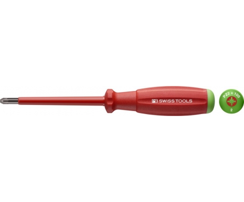 Отвертка SwissGrip  крестовая диэлектрическая Pozidriv VDE PB Swiss Tools PB 58192.3-150 PZ3