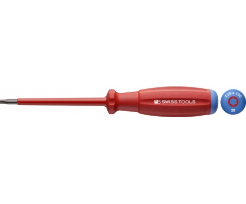 Отвертка SwissGrip диэлектрическая TORX VDE PB Swiss Tools PB 58400.20-100 T20