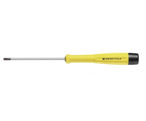 Отвертка шлицевая прецизионная антистатическая ESD PB Swiss Tools PB 8128.1,5-40 ESD 0.25 x 1.5