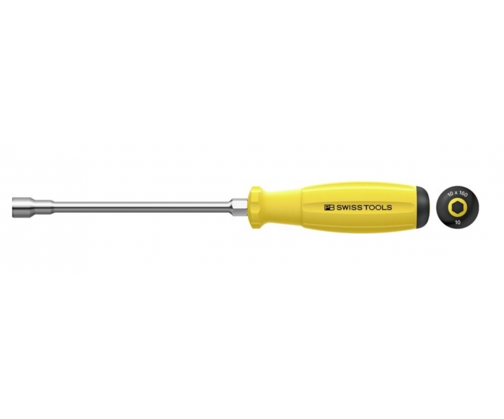 Отвертка-торцовый ключ HEX Nut антистатическая SwissGrip ESD PB Swiss Tools с шестигранной насадкой PB PB 8200.S 8-120 ESD M8