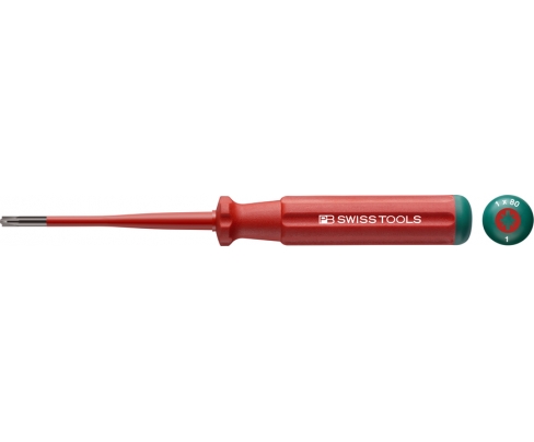 Отвертка диэлектрическая Xeno PZ/SL VDE PB Swiss Tools PB 5180.SL 1-80 0.7 x 4.5