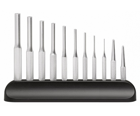 Набор круглых цилиндрических пробойников с насечкой PB Swiss Tools PB 715.H