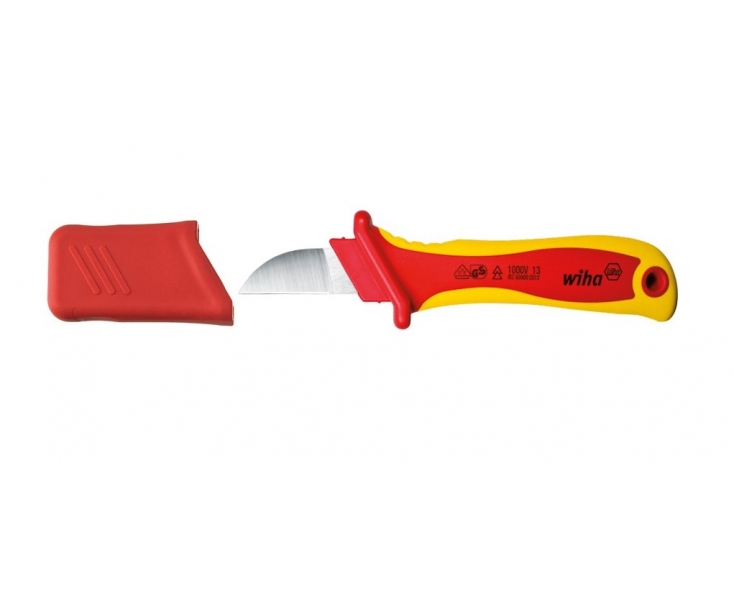 Нож для снятия изоляции с кабелей Wiha 246 80 SB 38798
