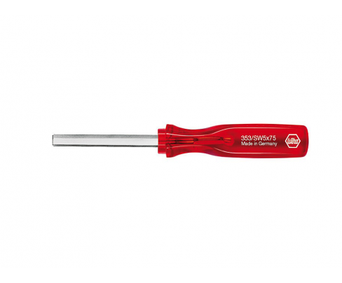 Отвертка Wiha Classic HEX 353 01227 3 x 75 с внутренним шестигранником