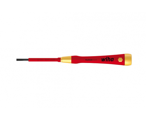 Отвертка Wiha PicoFinish electric Slotted 2270 42376 2,5 x 65 шлицевая