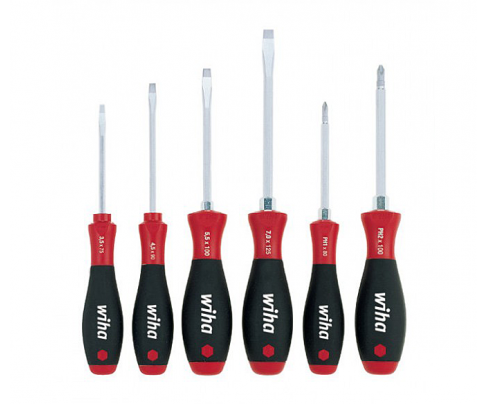 Набор отверток Wiha SoftFinish 308 HK6 21248 шлиц Phillips шестигранное жало
