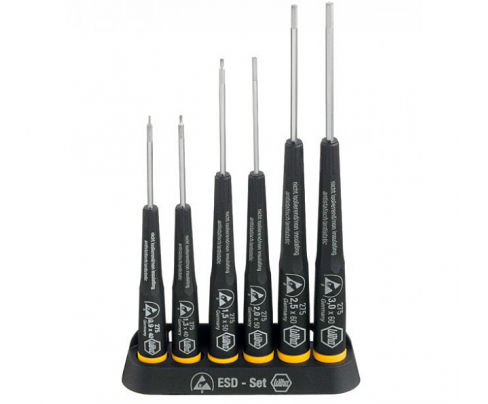 Набор отверток Wiha Precision ESD 277 K6 32279