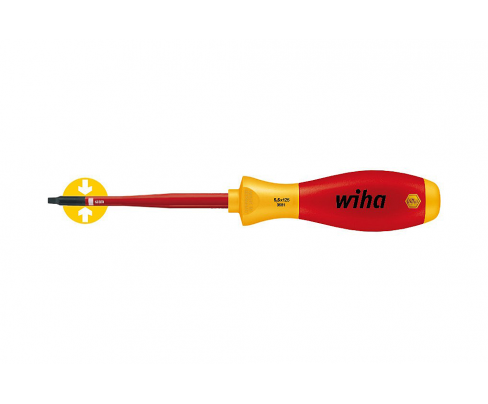 Отвертка Wiha SoftFinish electric slimFix Robertson 3581 35505 2,8 x 125 с четырехгранником