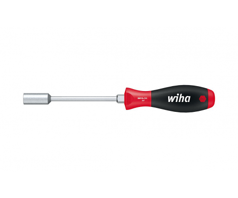 Отвертка Wiha SoftFinish HEX nut 347 Zoll 02838 5/16 x 125 торцевая дюймовая с шестигранником под гаечный ключ