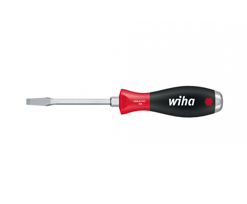 Отвертка Wiha SoftFinish Slotted 530 03225 5,5 x 100 шлицевая ударная с шестигранным жалом