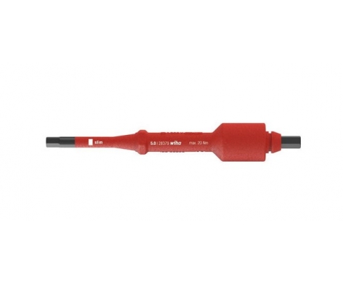 Сменное жало Wiha Torque TR electric HEX 6.0 х 132 изолированное 28379 38921